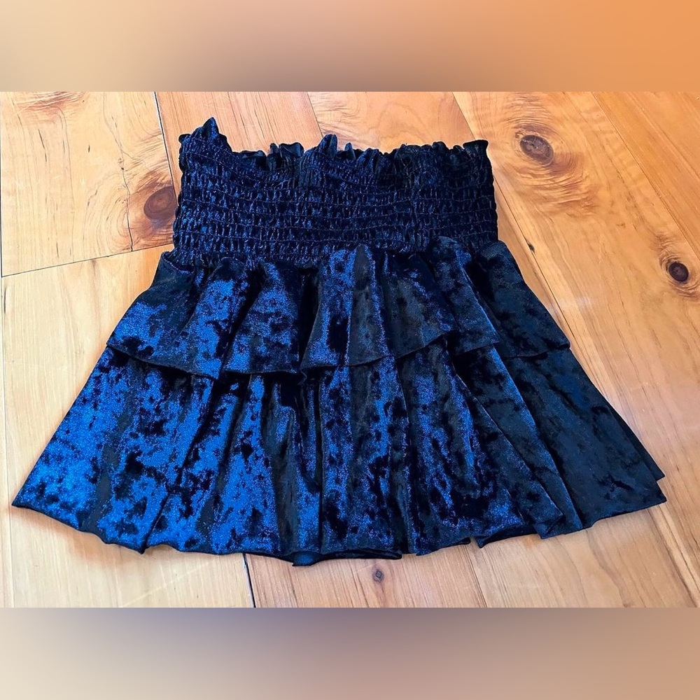 Cheryl’s Creations black velvet skirt
